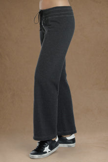 Women | Lounge Wide Leg Sweatpant | Black