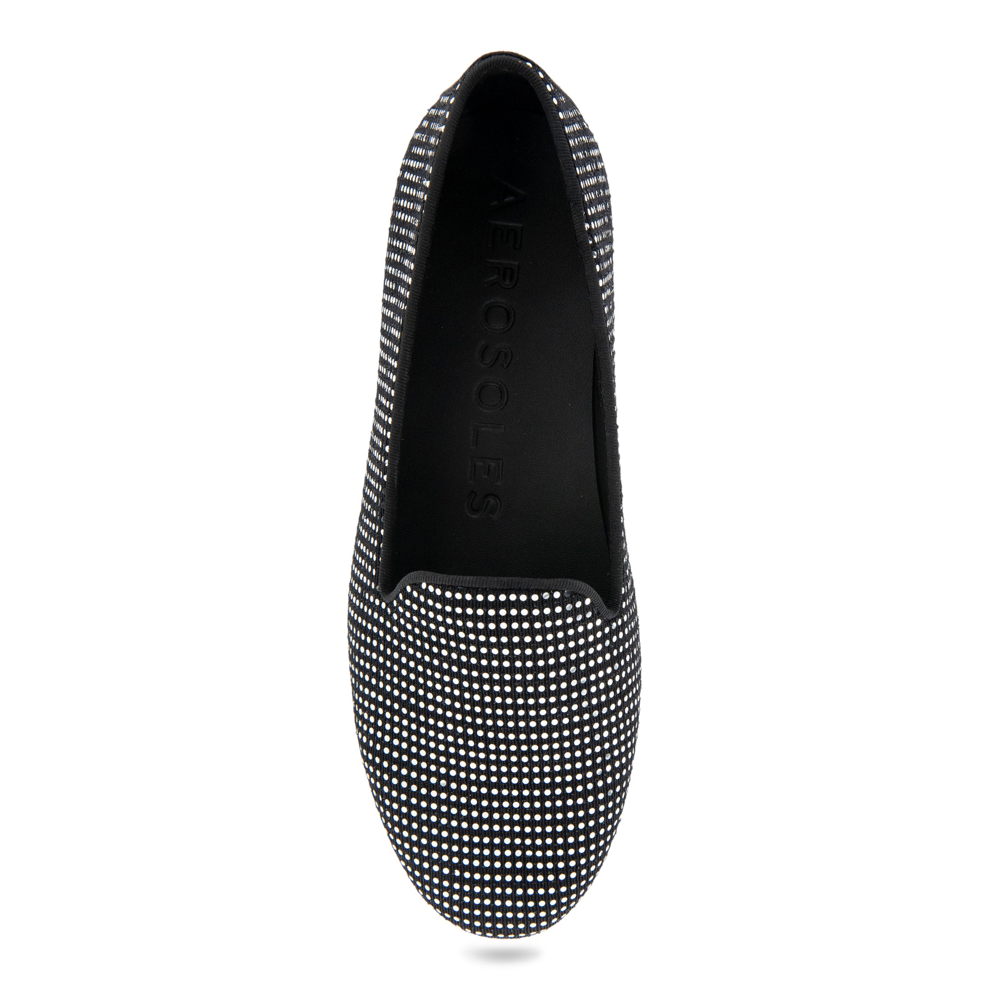 Betunia Casual Loafer | Silver/Black Polyurethane