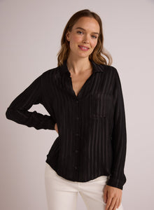 Pocket Button Down | Black