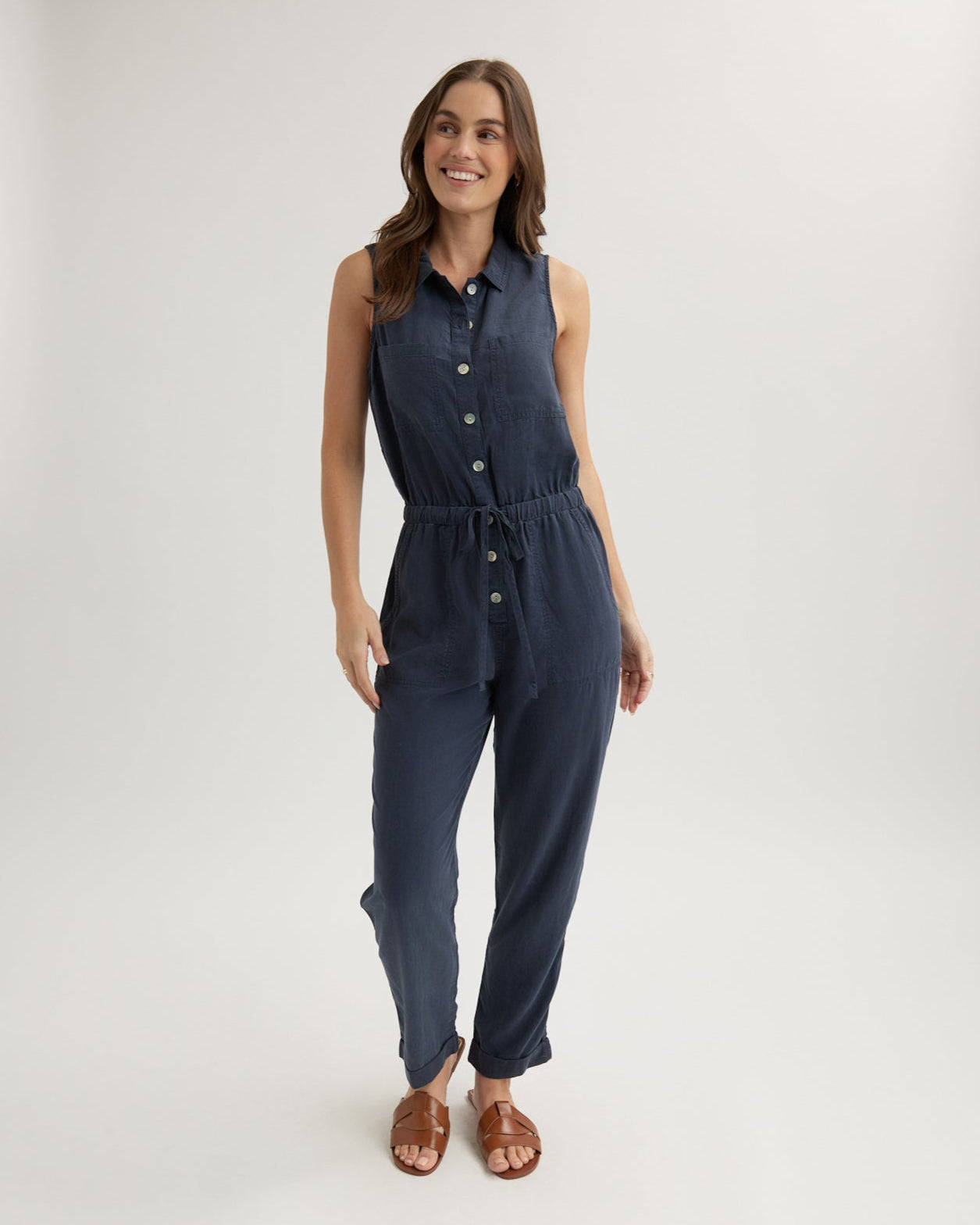 Pocket Jumpsuit | Endless Sea