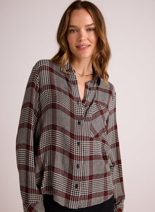 Pocket Shirt Tail Button Down | Winter Glen Plaid