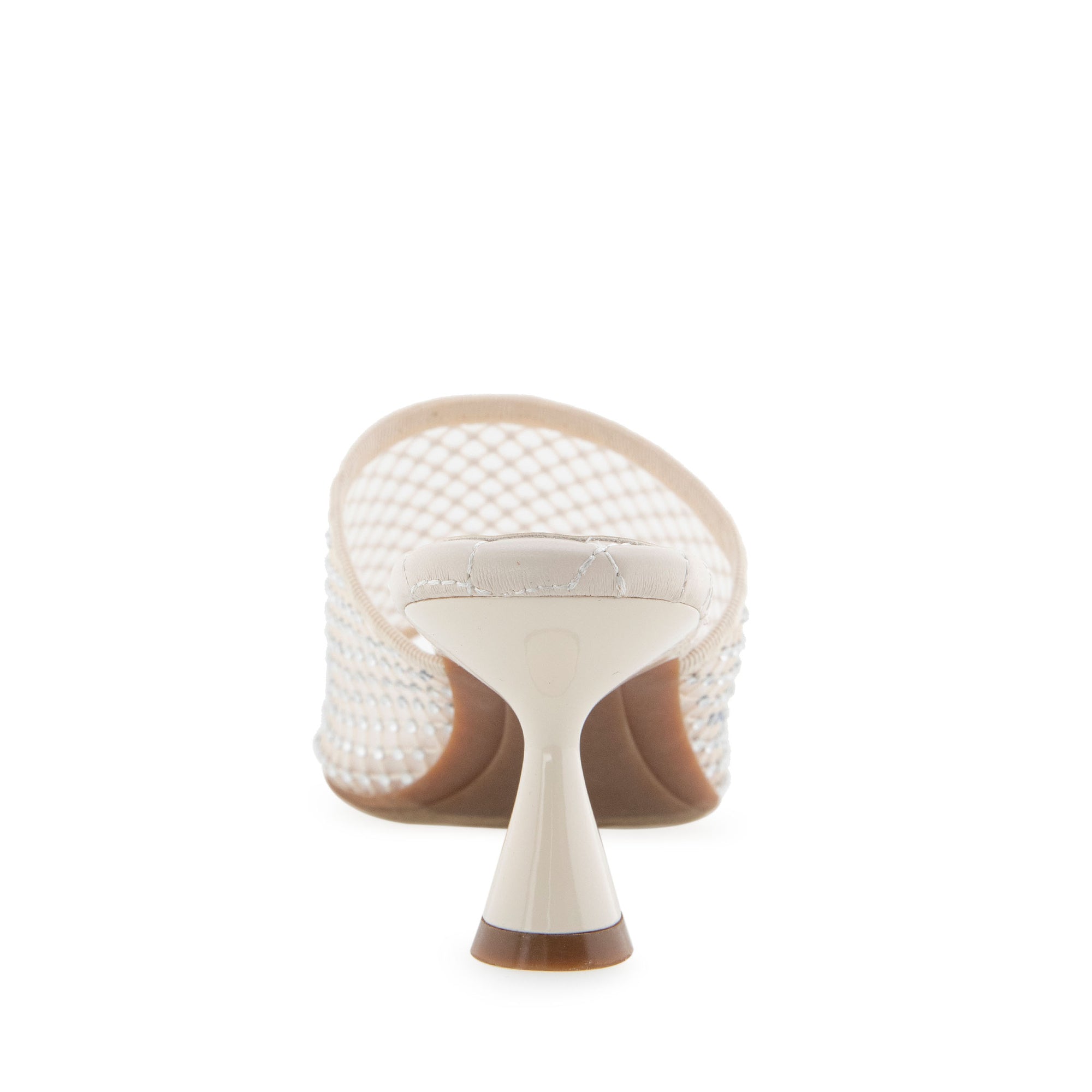 Jamila Sandal Dress Sculpted | Crystal/Eggnog Mesh Fabric