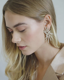 Madison Statement Earrings | Crystal