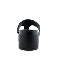 Clio Sandal Dress Block Heel | Black Leather