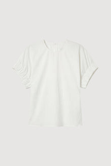 Karolina | Roxanne Elasticated-Sleeve Blouse in Size Extra Small - Flat