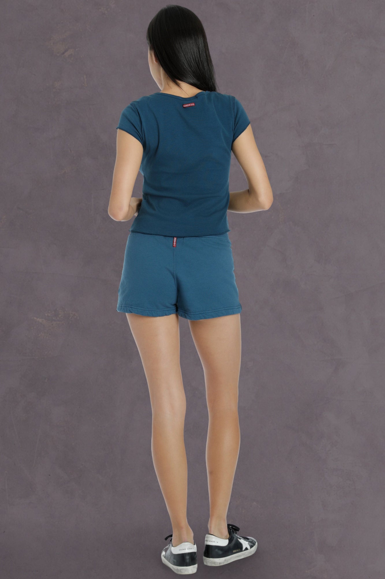 Women | Vintage Boxer Sweatshort | River