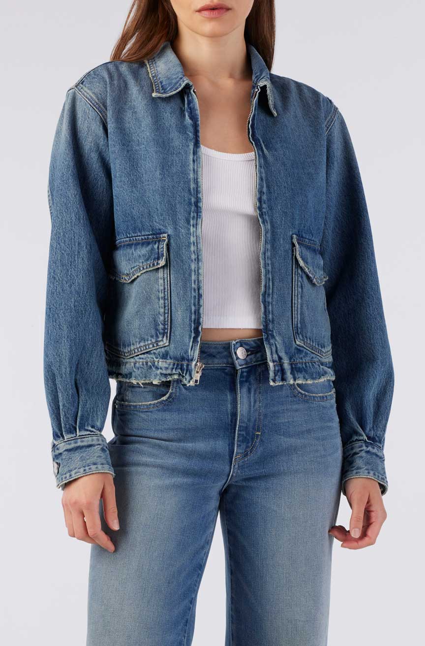 AMO Denim | Sally Jacket in Moonstruck