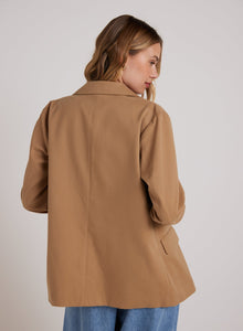 Single Breasted Blazer | Classic Camel