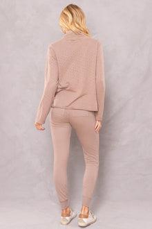 Women | Slash Racing Stripe Inset Jogger | Woodsmoke