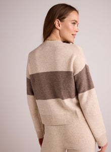 Slouchy Crew Neck Sweater | Oat & Fawn