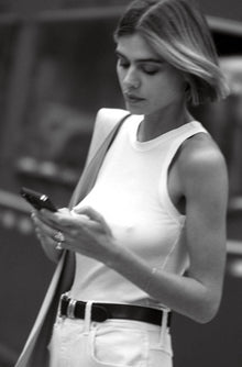 AMO Denim | Swoon Tank in Bone