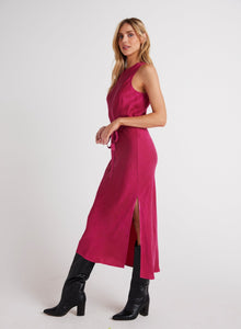 Tank Slip Dress | Fuchsia Berry