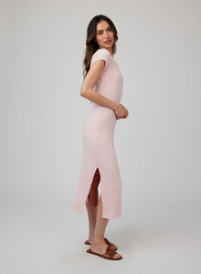 Tee Shirt Midi Dress | Pismo Pink