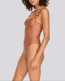 The Adrienne One Piece - Solid & Striped
