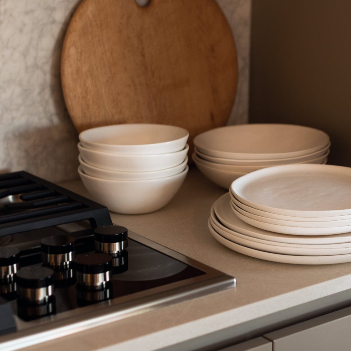 Breakfast Bowls | Speckled White