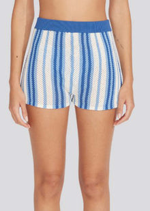 Womens | Charlie Short | Marina Blue Stripe