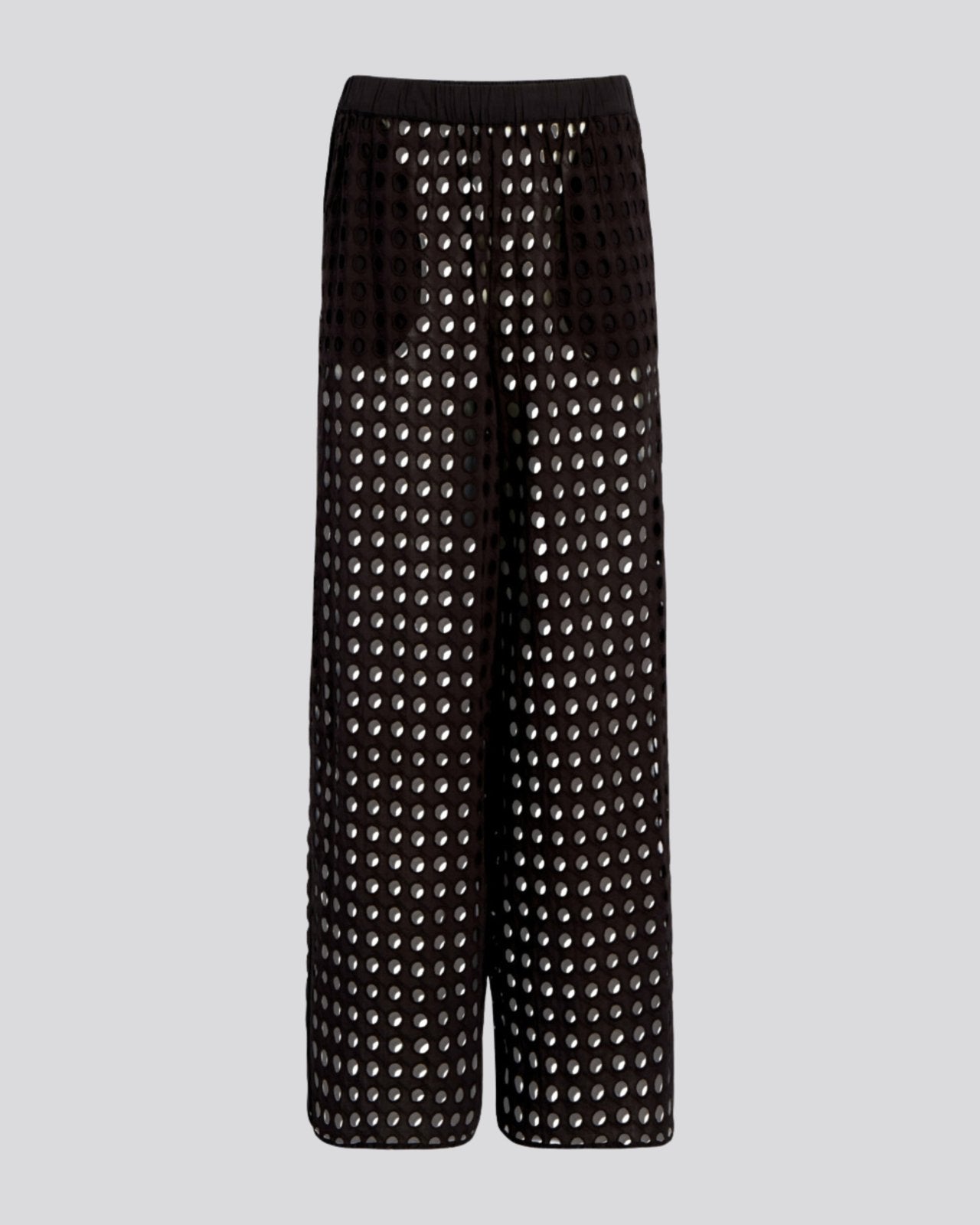 The Eyelet Delaney Pant - Solid & Striped