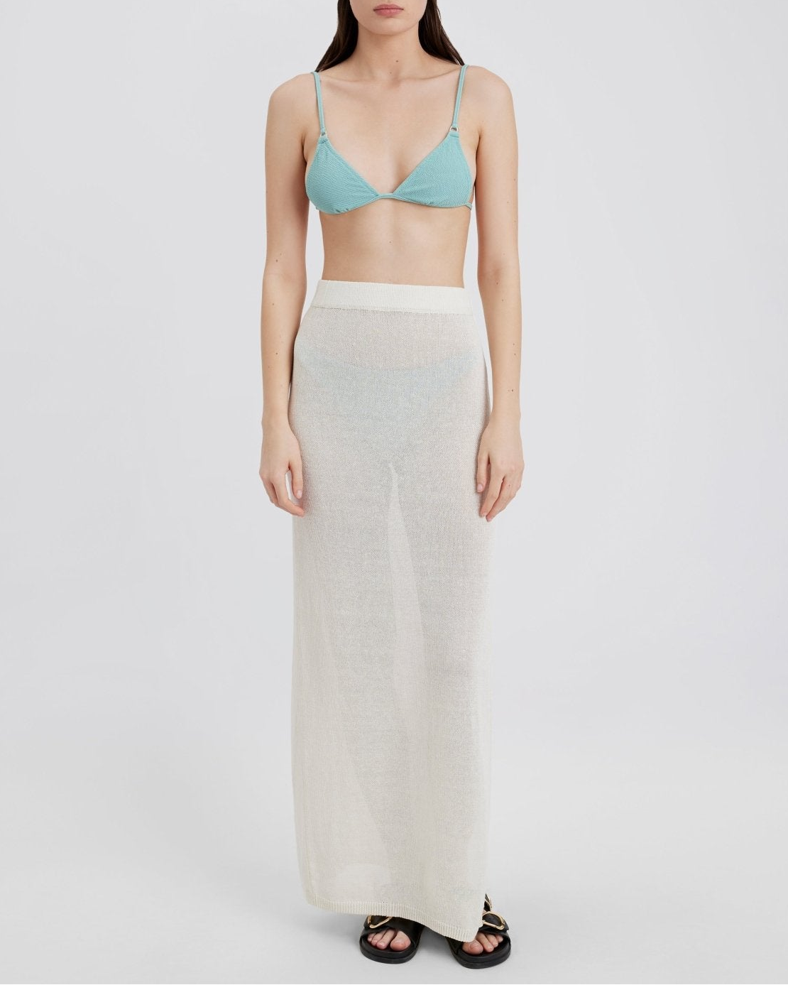 Womens | Ilona Bikini Top | Hazy Blue