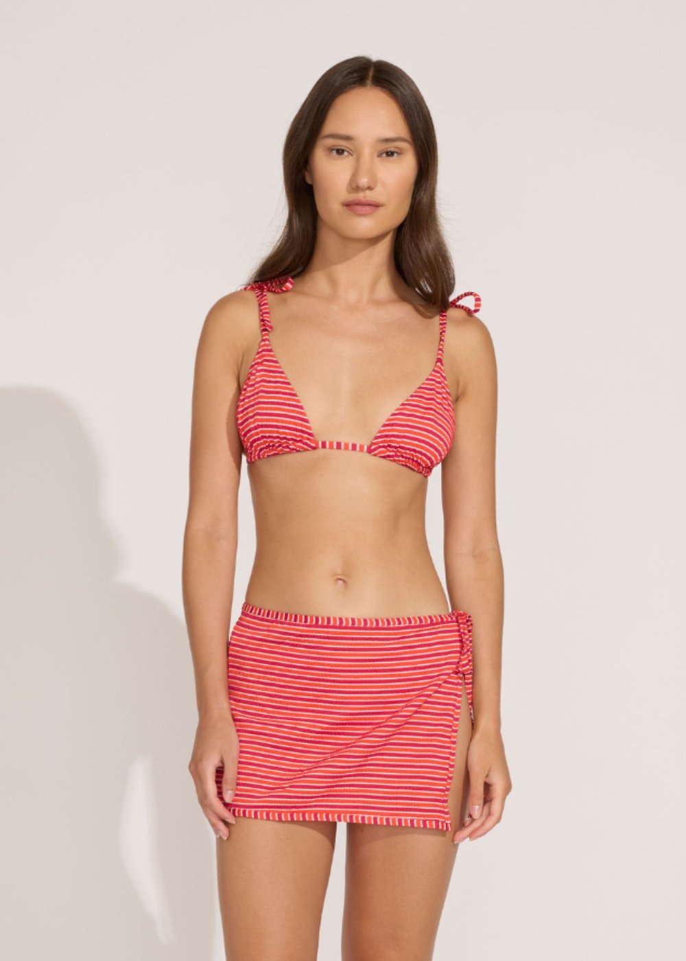 The Nola Swim Skirt - Solid & Striped