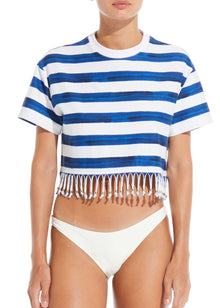 The Rhegan Tee - Solid & Striped