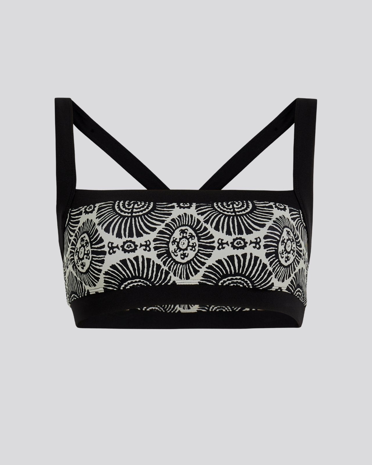 The Scottie Bikini Top - Solid & Striped