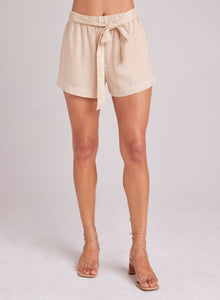 Tie Short | Summer Khaki