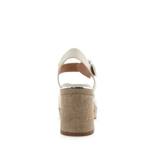 Zephyr Sandal Dress Platform | Eggnog Leather