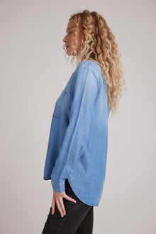 Two Pocket Classic Button Down | Medium Ombre Wash