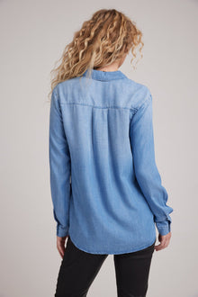 Two Pocket Classic Button Down | Medium Ombre Wash