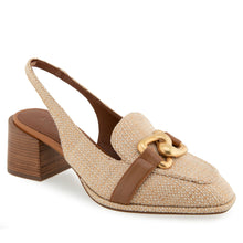 Allure Dress Slingback | Natural Raffia