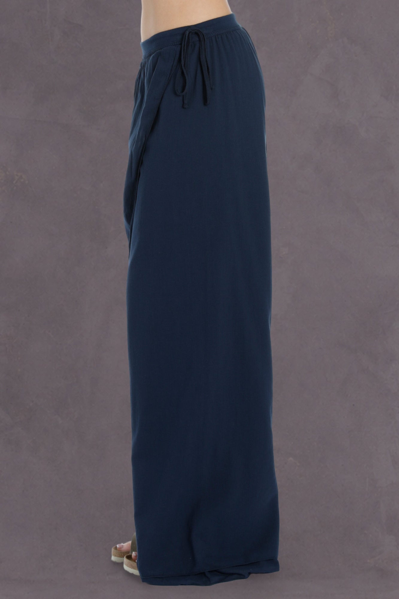 Women | Drift Wrap Voile Pant | Past Midnight