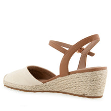 Real Dress Wedge | Natural Canvas