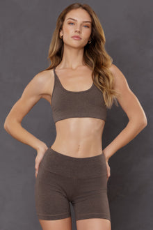 Women | Freestyle Bra | Charcoal/Woodsmoke
