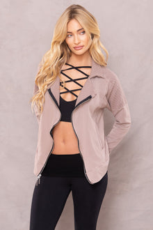 Women | Lattice 2-Way Midi Bra | Black