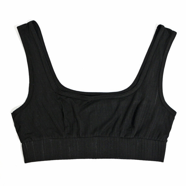 MellowLuxe Lounge Bralette | Black
