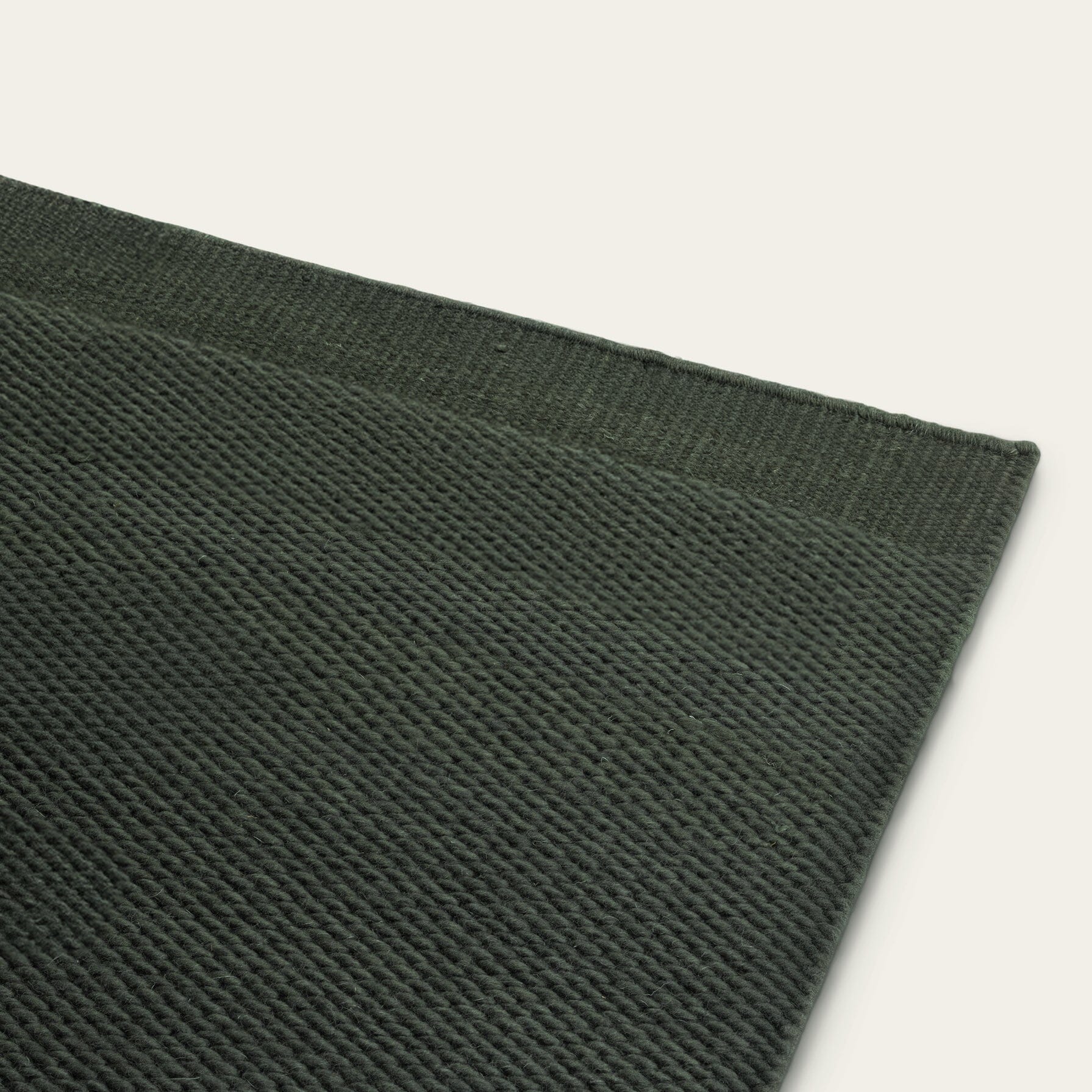 Wool Rug | Forest Green