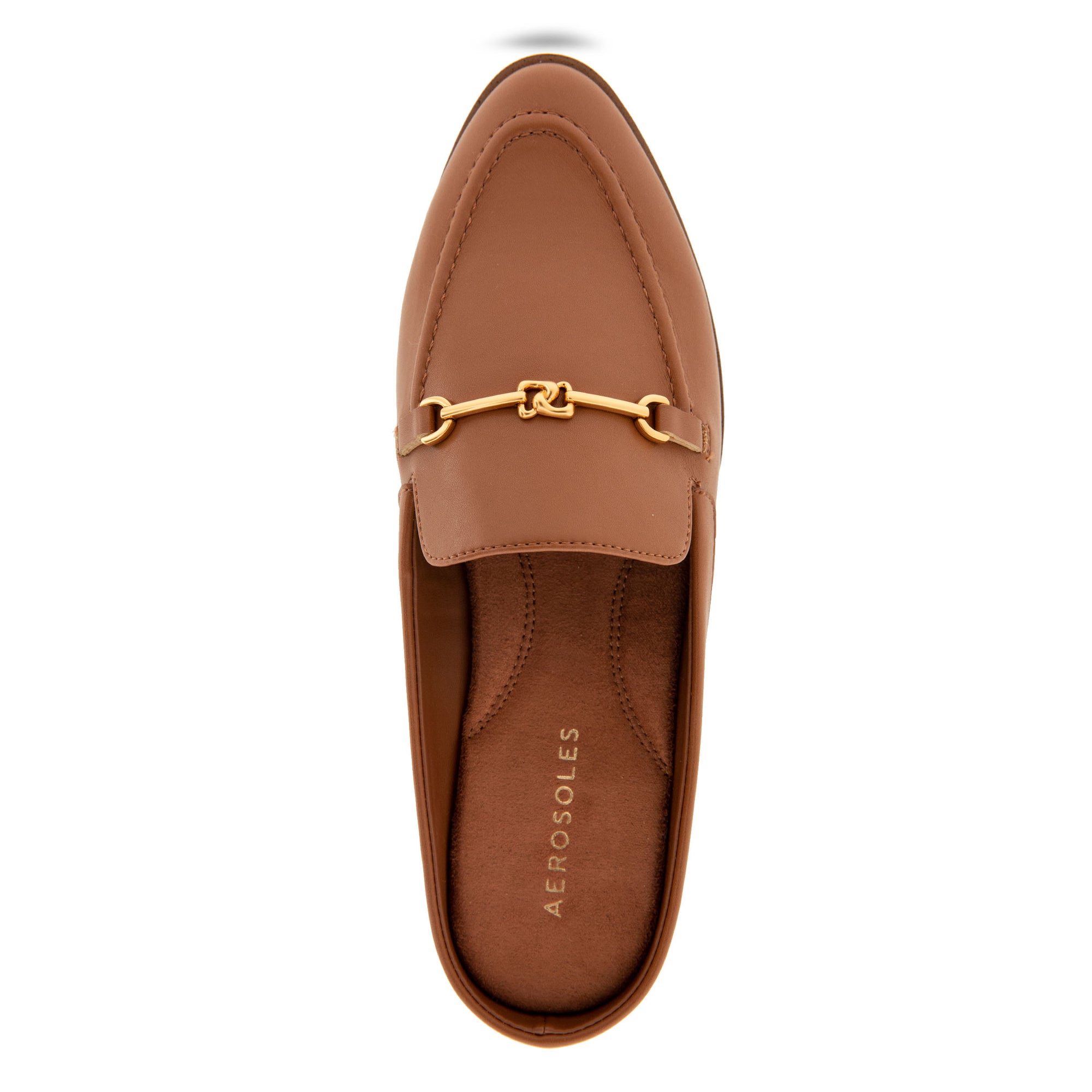 Erik Tailored Mule | Tan Faux Leather