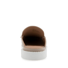 Salome Tailored Mule | Stone Pebbled Leather