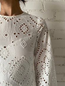 Pearl Short Dress | White