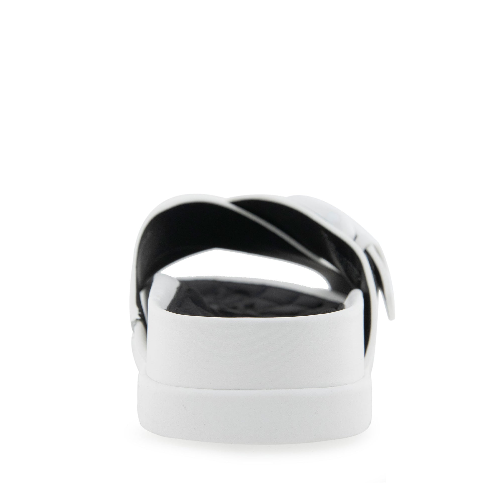 Lago Sandal Footbed | Bright White Leather