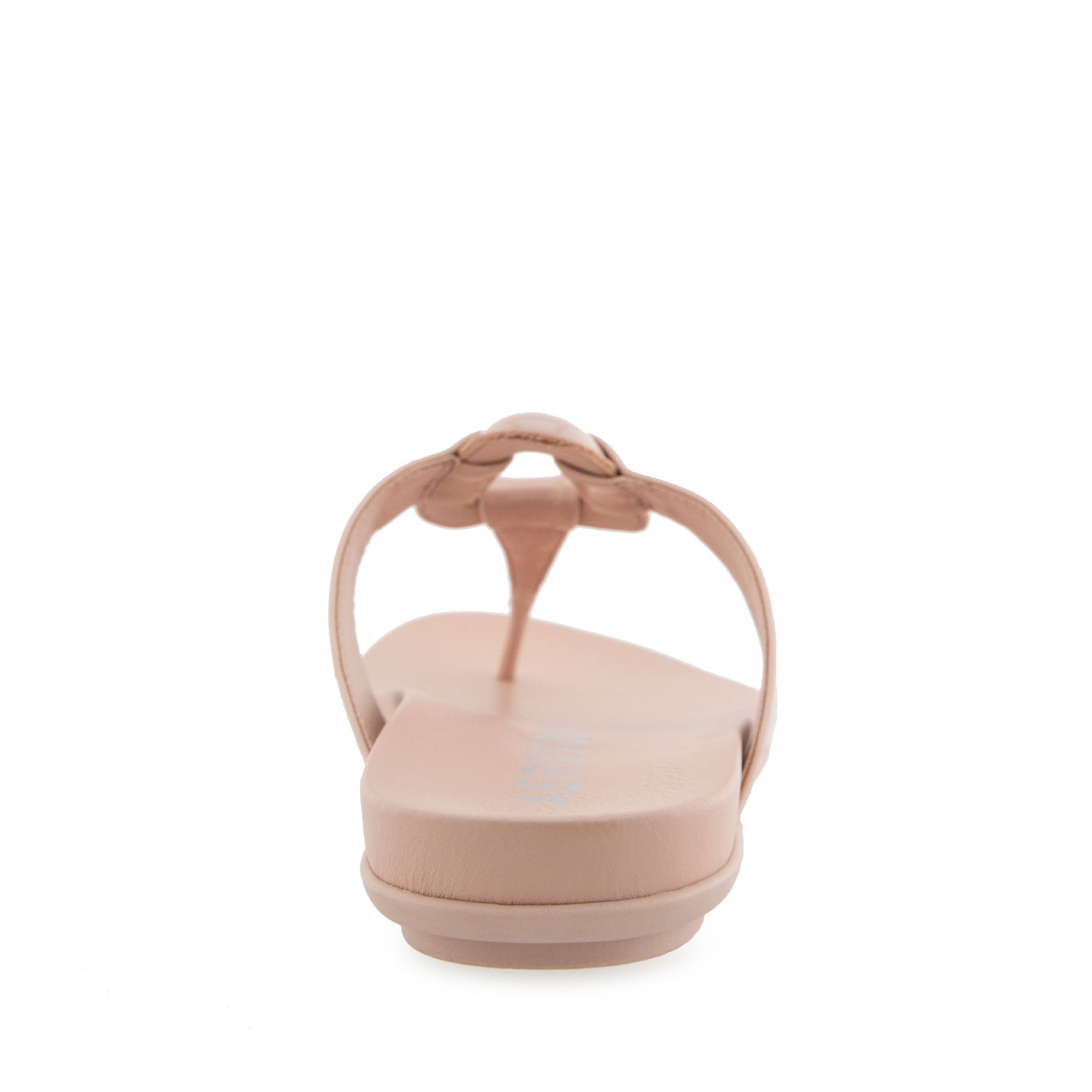 Fallon Sandal Flat | Cipria Patent Faux Leather