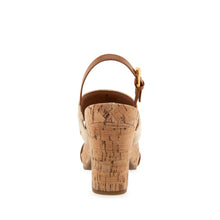 Mackenzie Sandal Dress Platform | Natural/Tan Raffia